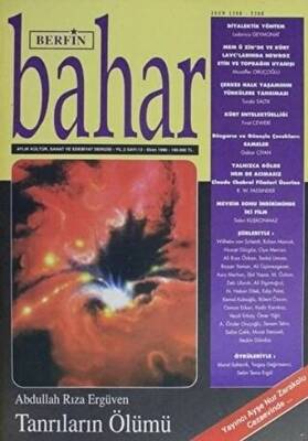 Berfin Bahar Aylık Kültür Sanat ve Edebiyat Dergisi Sayı: 12 Ekim 1996 - 1