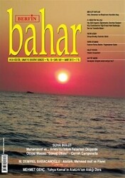 Berfin Bahar Aylık Kültür, Sanat ve Edebiyat Dergisi Sayı: 169 - 1