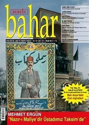 Berfin Bahar Aylık Kültür, Sanat ve Edebiyat Dergisi Sayı: 170 - 1