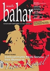 Berfin Bahar Aylık Kültür, Sanat ve Edebiyat Dergisi Sayı: 171 - 1