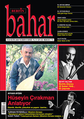 Berfin Bahar Aylık Kültür, Sanat ve Edebiyat Dergisi Sayı: 182 - 1