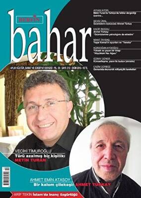 Berfin Bahar Aylık Kültür, Sanat ve Edebiyat Dergisi Sayı: 212 Ekim 2015 - 1
