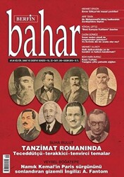 Berfin Bahar Aylık Kültür Sanat ve Edebiyat Dergisi Sayı: 249 Kasım 2018 - 1