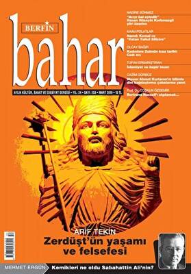 Berfin Bahar Aylık Kültür Sanat ve Edebiyat Dergisi Sayı: 253 Mart 2019 - 1