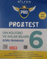 Bilfen Yayıncılık 6. Sınıf Pro&Test Din Kültrürü ve Ahlak Bilgisi - Bilfen Yayıncılık