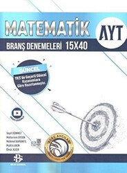 Bilgi Sarmal Yayınları AYT Matematik 15 x 40 Branş Denemeleri - 1