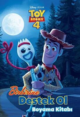 Birbirine Destek Ol Boyama Kitabı - Toy Story 4 - 1