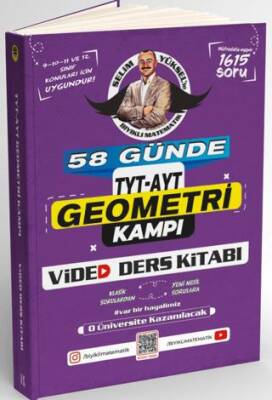 Paraf Akademi 58 Günde TYT AYT Geometri Kampı Video Ders Kitabı - 1
