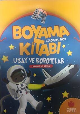 Boyama Kitabı: Uzay ve Robotlar - 1