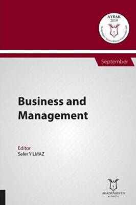 Business and Management AYBAK 2019 Eylül - 1