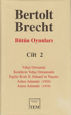Bütün Oyunları Cilt 2: Bertolt Brecht - 1