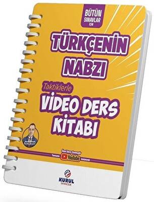 Kurul Yayıncılık Bütün Sınavlar İçin Türkçenin Nabzı Taktiklerle Video Ders Kitabı - 1