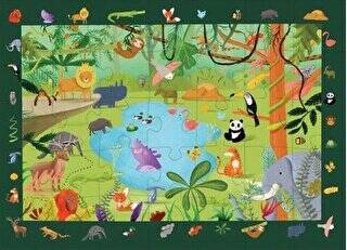 Buzz Puzzle - Jungle Search and Find Puzzle - 1