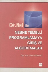 C#.Net ile Nesne Temelli Programlamaya Giriş ve Algoritmalar - 1