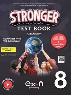 Çalışkan Yayınları Çalışkan 8. Sınıf Stronger With Engish Test Book - 1