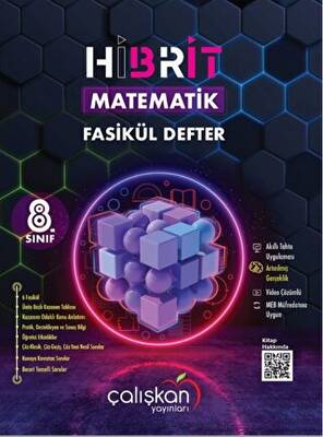Çalışkan Yayınları 8. Sınıf Hibrit Matematik Fasikül Defter - 1