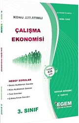 Egem Eğitim Yayınları Çalışma Ekonomisi Konu Anlatımlı Soru Bankası - 1