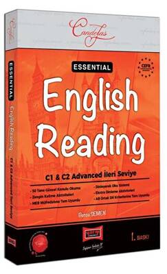 Yargı Yayınevi Candelas Essential English Reading C1 C2 Advanced İleri Seviye - 1