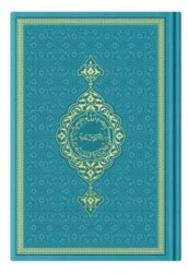 Çanta Boy Termo Deri Kuran-ı Kerim Turkuaz, Mühürlü - Hayrat Neşriyat