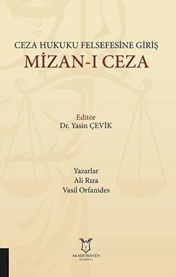 Ceza Hukuku Felsefesine Giriş Mizan-ı Ceza - 1
