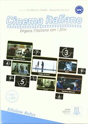 Cinema italiano Redux Kitap+2 DVD Filmlerle İtalyanca A1-C1 impara l’italiano con i film - 1