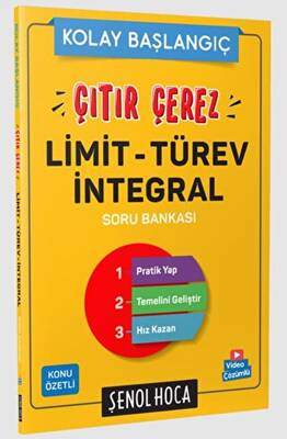 Şenol Hoca Yayınları Çıtır Çerez Limit Türev İntegral - 1