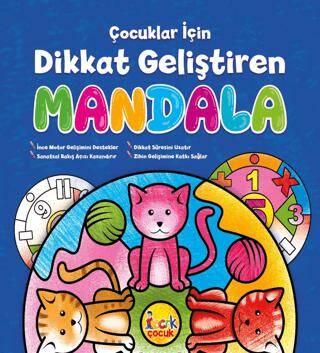 Çocuklar İçin Dikkat Geliştiren Mandala - 1
