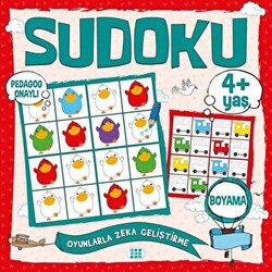 Çocuklar İçin Sudoku Boyama 4+ Yaş - 1