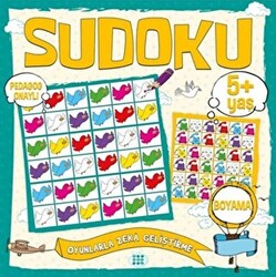 Çocuklar İçin Sudoku Boyama 5+ Yaş - 1