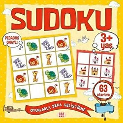 Çocuklar İçin Sudoku Çıkartmalı 3+ Yaş - 1