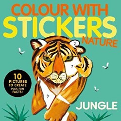 Colour with Stickers: Jungle - 1