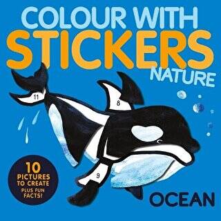 Colour with Stickers: Ocean - 1