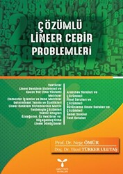 Umuttepe Yayınları Çözümlü Lineer Cebir Problemleri - 1