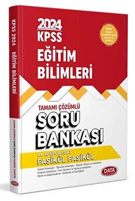 Data Yayınları KPSS Eğitim Bilimleri Soru Bankası Fasikül Fasikül - 1