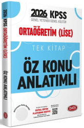Data Yayınları KPSS Ortaöğretim Lise Tek Kitap Öz Konu Anlatımlı - 1