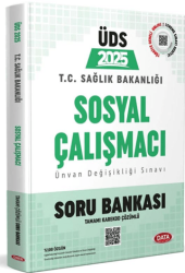 Data Yayınları Sağlık Bakanlığı ÜDS Sosyal Çalışmacı Soru Bankası - Data Yayınları
