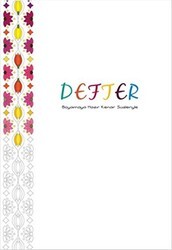 Defter - Boyamaya Hazır Kenar Süsleriyle - Pan Yayıncılık
