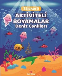 Deniz Canlıları Aktiviteli Boyamalar - Yeti Kitap