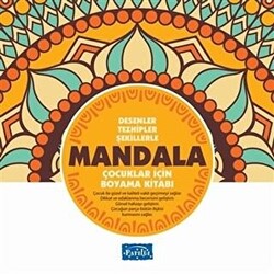 Desenler Tezhipler Şekillerle Mandala - Sarı Kitap - 1