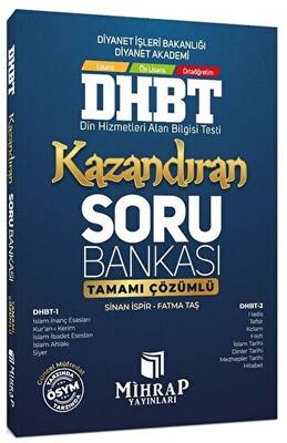 Mihrap Yayınları DHBT Kazandıran Soru Bankası Çözümlü - 1