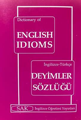 Dictionary English Idioms - İngilizce - Türkçe Deyimler Sözlüğü - 1