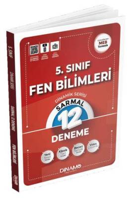 Dinamo Yayınları 5. Sınıf Fen Bilimleri 12 Li Sarmal Deneme - 1