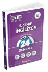 Dinamo Yayınları 5. Sınıf İngilizce 24 Lü Sarmal Deneme - 1