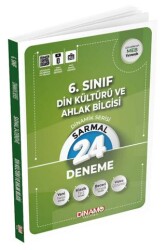 Dinamo Yayınları 6. Sınıf Din Kültürü ve Ahlak Bilgisi 24`lü Sarmal Deneme - 1