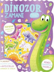 Dinozor Zamanı - Çıkartmalı Aktivite Kitabı - İndigo Çocuk