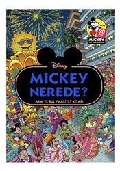 Disney Mickey Nerede? Ara ve Bul Faaliyet Kitabı - 1