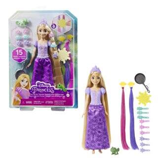 Disney Prenses Renk Değiştiren Sihirli Saçlı Rapunzel HLW18 - 1