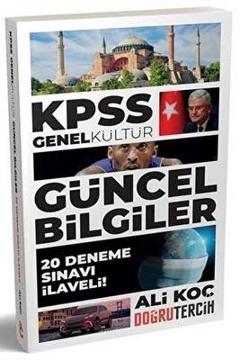 Doğru Tercih Yayınları 2020 KPSS Genel Kültür Güncel Bilgiler 20 Deneme İlaveli - 1