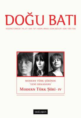 Doğu Batı Düşünce Dergisi Yıl: 27 Sayı: 107 - Modern Türk Şiiri 4 - 1