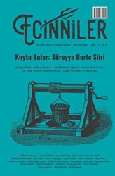 Ecinniler: İki Aylık Kültür ve Edebiyat Dergisi Sayı: 11 Kuytu Sular: Süreyya Berfe Şiiri Eylül - Ekim 2021 - 1